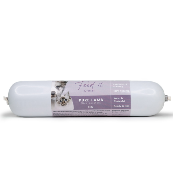 Feed'it &amp; Treat Pure med lam - 800g