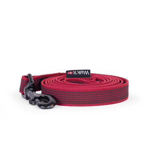 Walk'it Anti-slip Sporline u/h�ndtag Bourgogne - 20mm