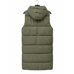Lang dun vest - gr�n