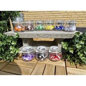 Nose work glas med kontamineret materiale (�terisk olie)