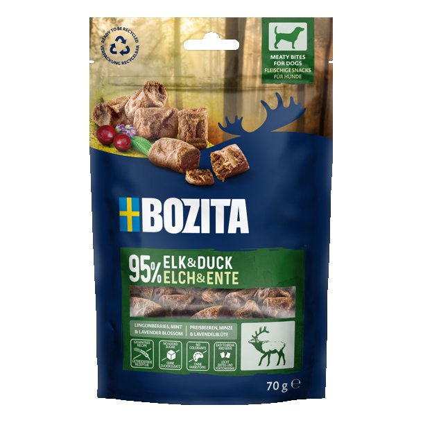 Snacks Meaty Bites - Elg &amp; And - 70g