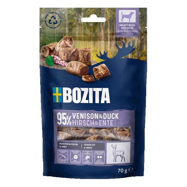 Snacks Meaty Bites - Vildt &amp; And - 70g