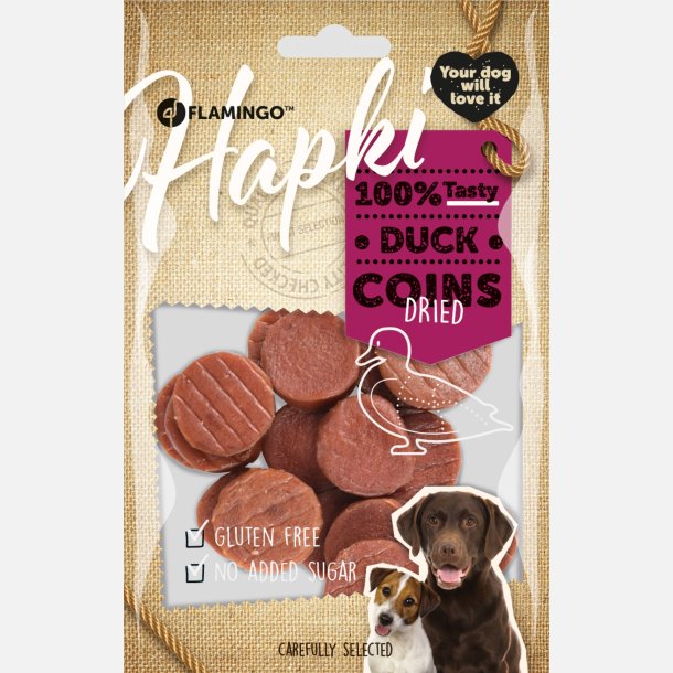 Hapki Duck coins - 85g