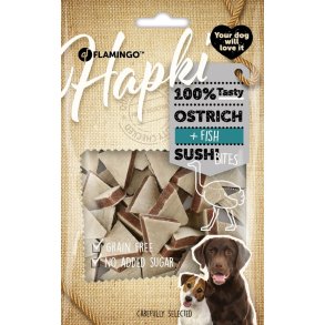 HAPKI sushi cubes m. struds og fisk - 85G