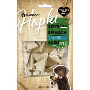 HAPKI sushi cubes m. spinat og fisk - 85G