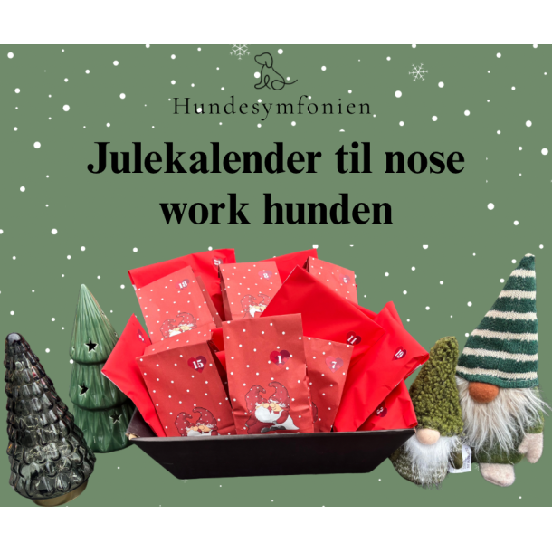 Pakkekalender til nose work hunden 2025