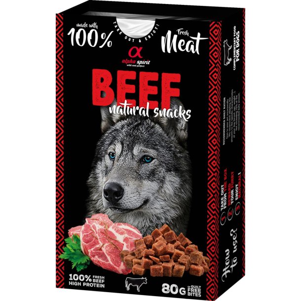 Alpha Spirit Naturals Beef  - 80g