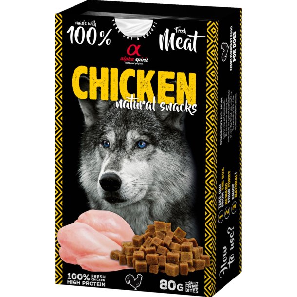 Alpha Spirit Naturals Chicken  - 80g