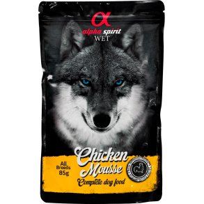 Alpha Spirit Pouch Chicken Mousse (kylling) - 85g
