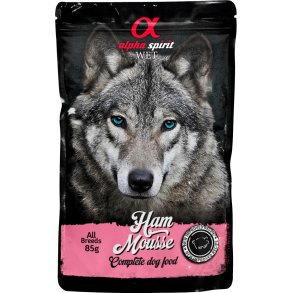 Alpha Spirit Pouch Ham Mousse (skinke) - 85g