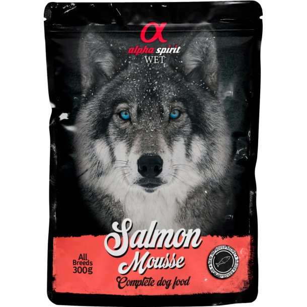 Alpha Spirit Pouch Salmon Mousse (laks) - 85g