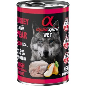 AlphaSpirit Turkey with pear  - 400g