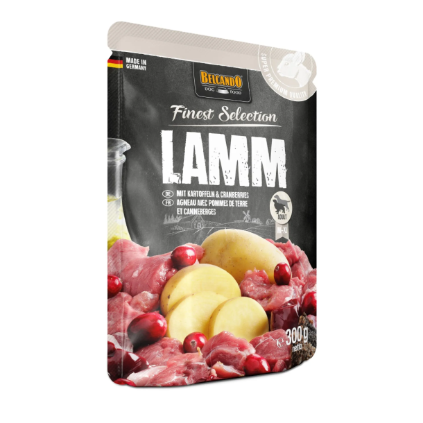Belcando Pouches Lam med kartoffel &amp; traneb�r - 300g