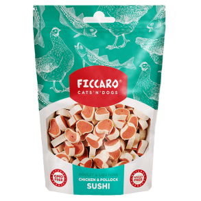 FICCARO Chicken & Pollock Sushi -100g