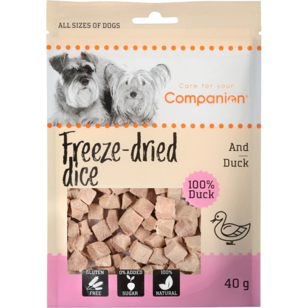 Companion Freeze-dried dice (and) - 40g