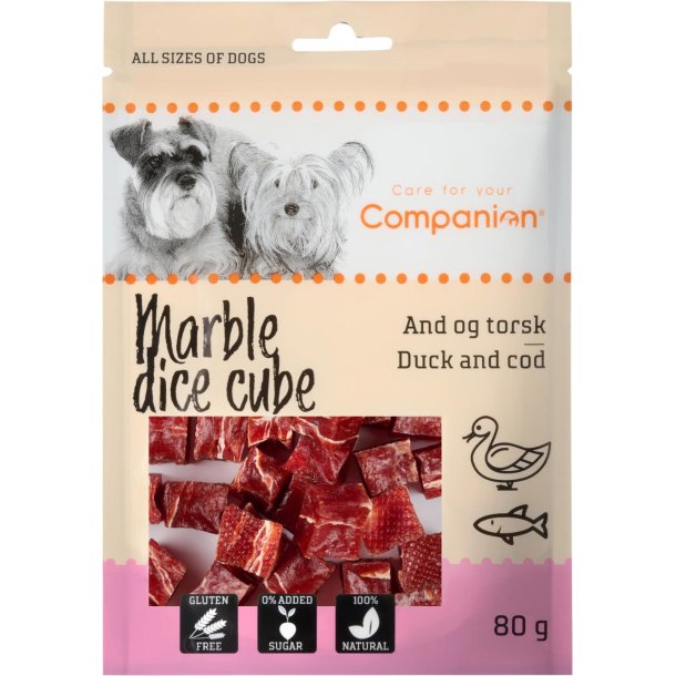 Companion Marble dice cube (and og torsk) - 80g