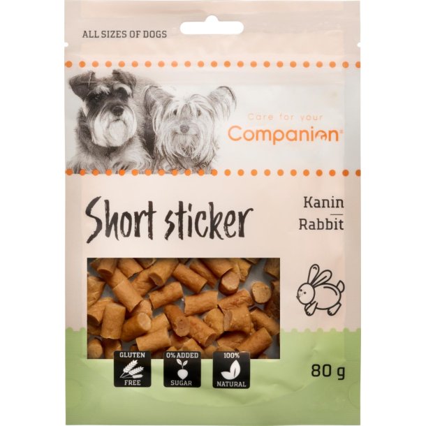Companion Short Sticker (kanin) - 80g