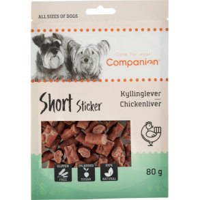 Companion Short Sticker (kyllinglever) - 80g