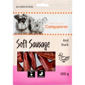 Companion Soft Sausage and - 100g