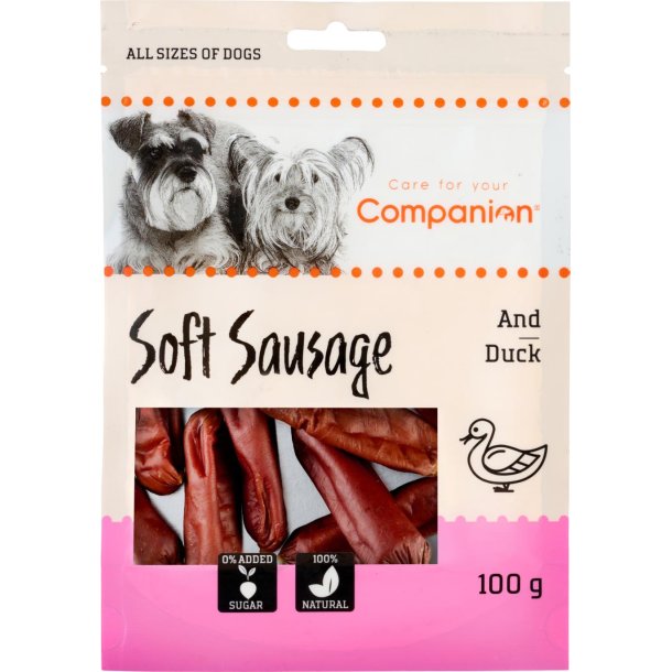 Companion Soft Sausage and - 100g
