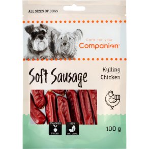 Companion Soft Sausage kylling - 100g