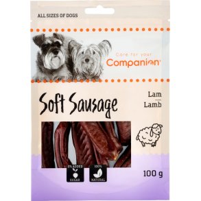 Companion Soft Sausage lam - 100g