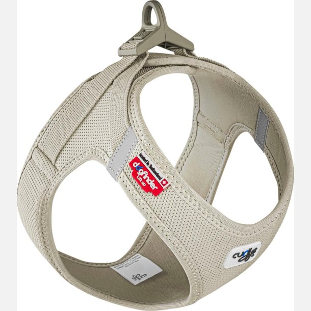 Curli Vest sele Clasp Air-Mesh - beige