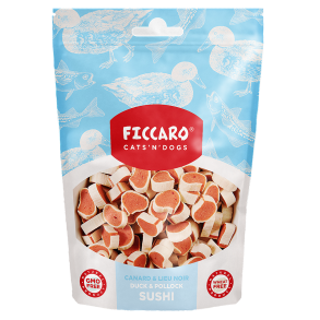 FICCARO Duck & Pollock Sushi -100g