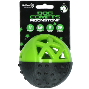 Dog Comets Moonstone Treat ball round - grn