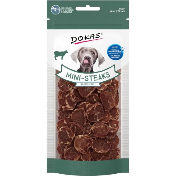 Dokas Mini-steaks okse - 50g