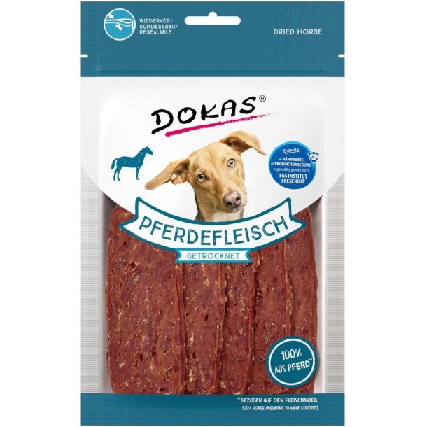 Dokas slices af hest - 60g