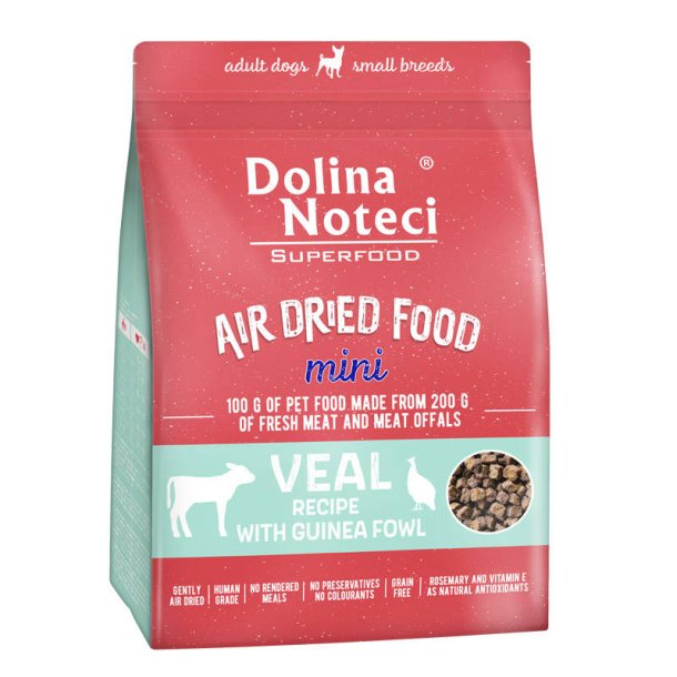 Dolina Noteci Superfood med kalv og perehne MINI - 1 kg