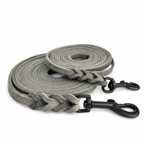 L�der line - bredde 15mm - farve gr�,