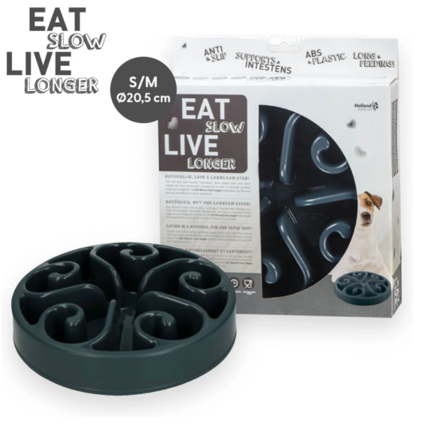 Eat Slow Live Longer Original Grey - S