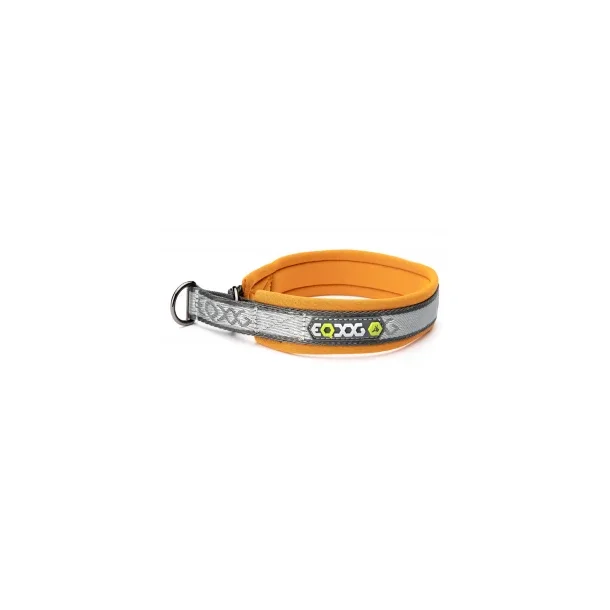 Eqdog pro collar halsbnd - Orange/gr