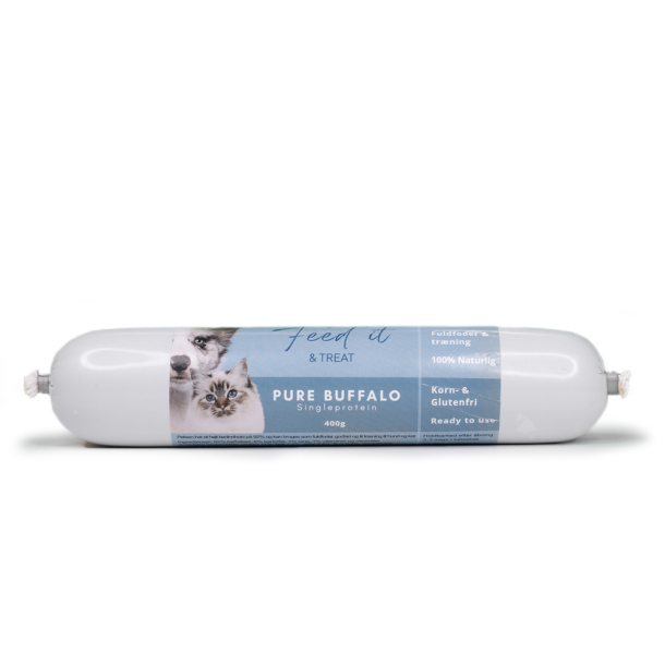 Feed'it &amp; Treat pure med bffel - 400g