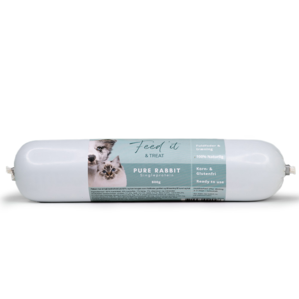 Feed'it &amp; Treat Pure med kanin - 800g