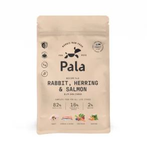 Pala Petfoods - opskrift nr. 4 - Rabbit, herning & Salmon - 1 kg