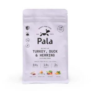 Pala Petfoods - opskrift nr. 6 - Turkey, duck & herning - 1 kg