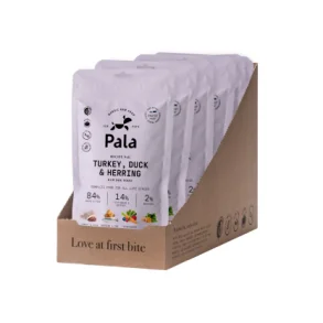 Pala Petfoods - opskrift nr. 6 - Turkey, duck & herning - 100 g