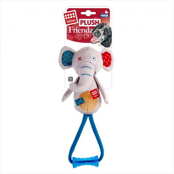 GiGwi Legetj PlushFriendz Elephant - gr - 33 cm