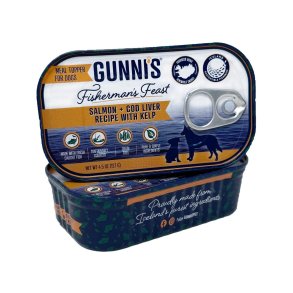 Gunnis Toppers Laks & Torskelever m. tang - 127g