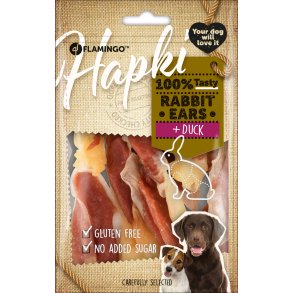 Hapki Rabbit ear with duck - 85g