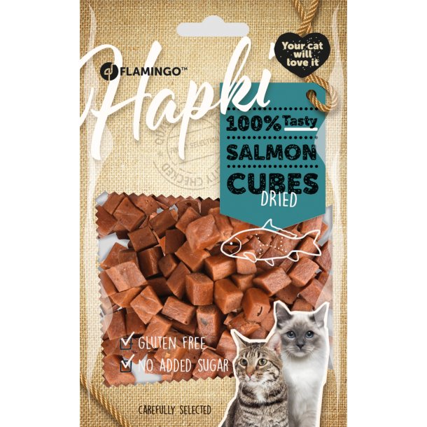 Hapki Salmon cubes - 85g