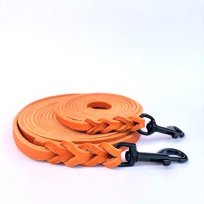 AK dogdesign - Fedtlder - lngde 1,5m - bredde 12mm - M/hndtag