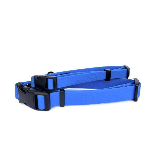 Hexa halsb�nd - bredde 20mm - farve bl�,