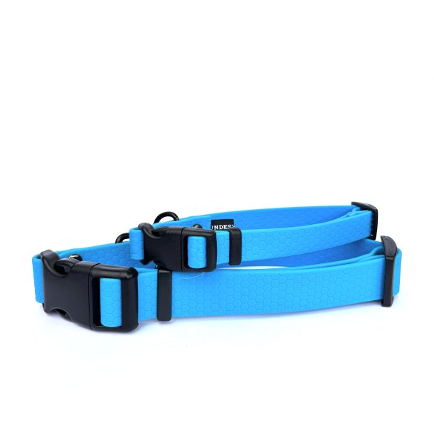 Hexa halsb�nd - bredde 16mm - farve sky bl�,