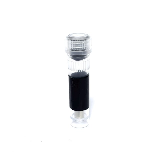 NW mikrorr 2,0ml - m/skruelg og magnet - sort