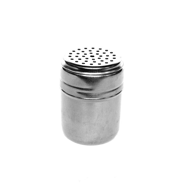 Metal beholder - rund - 7cm