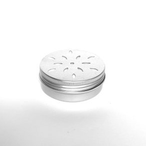 Aluminiums beholder med huller - 60 ml